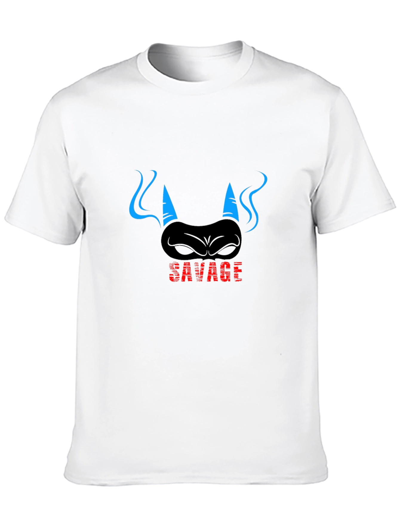 Savage Devil T-Shirt - Mens Black Graphic Tee