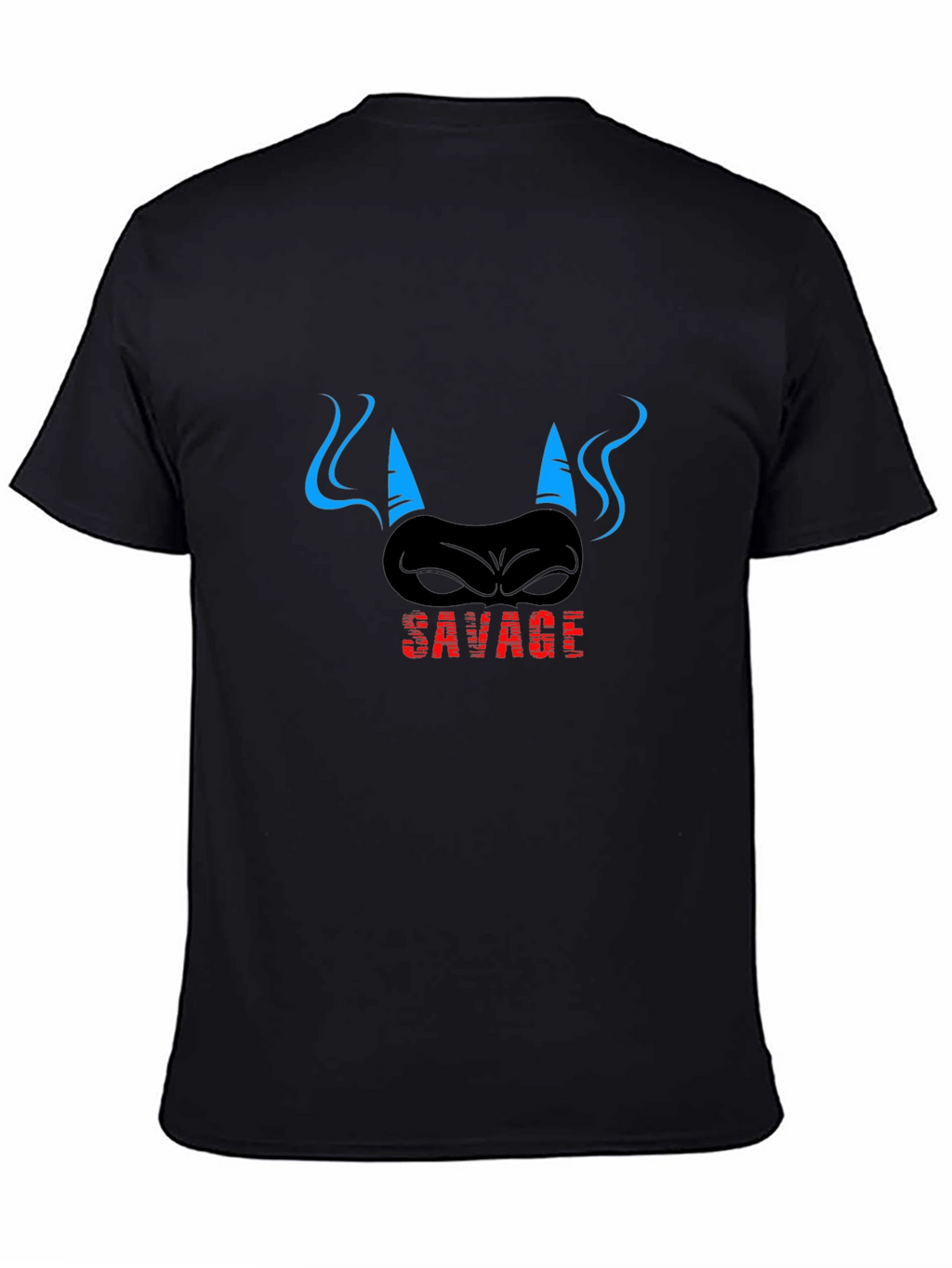 Savage Devil T-Shirt - Mens Black Graphic Tee