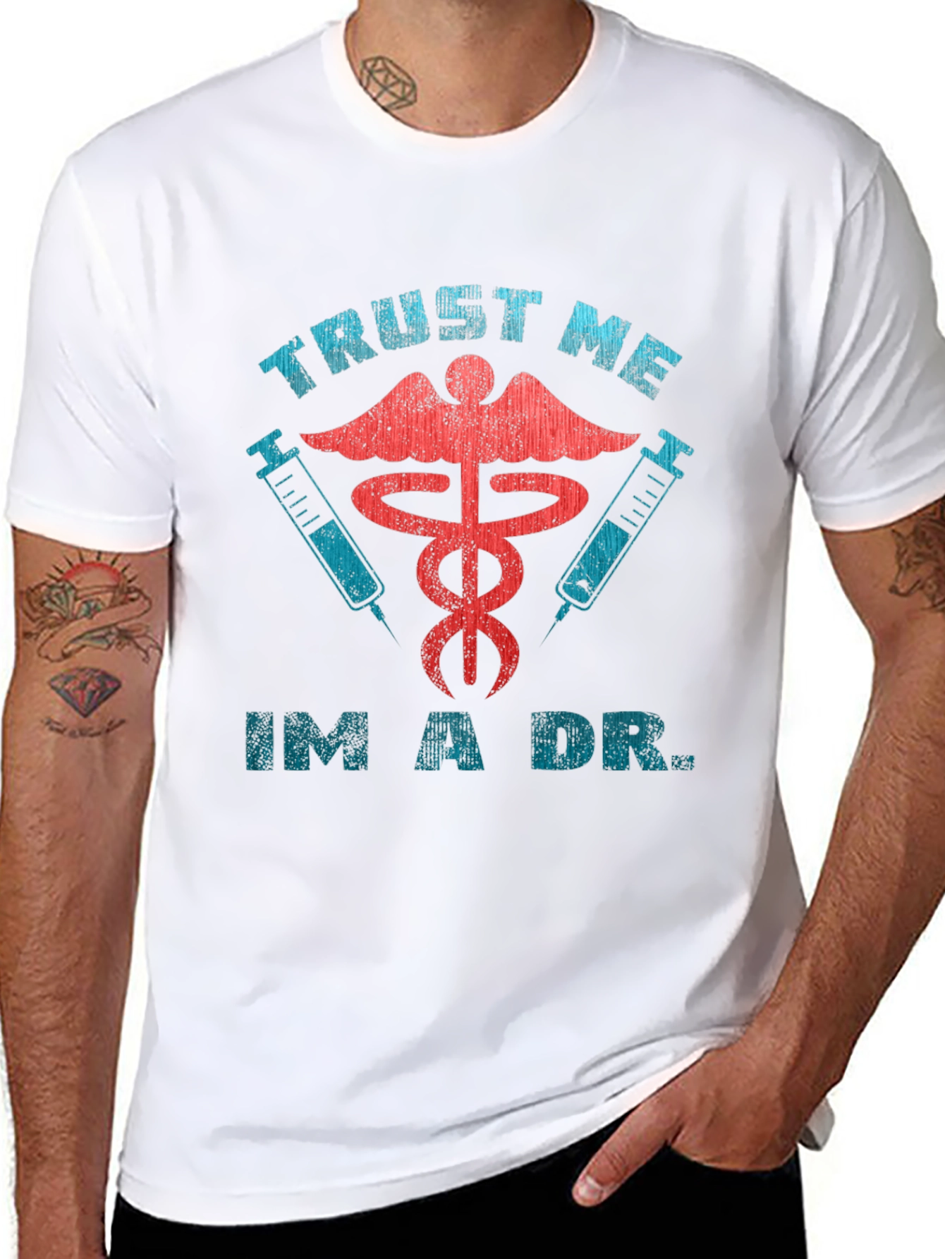 Trust Me Im A Dr. Black Graphic Tee
