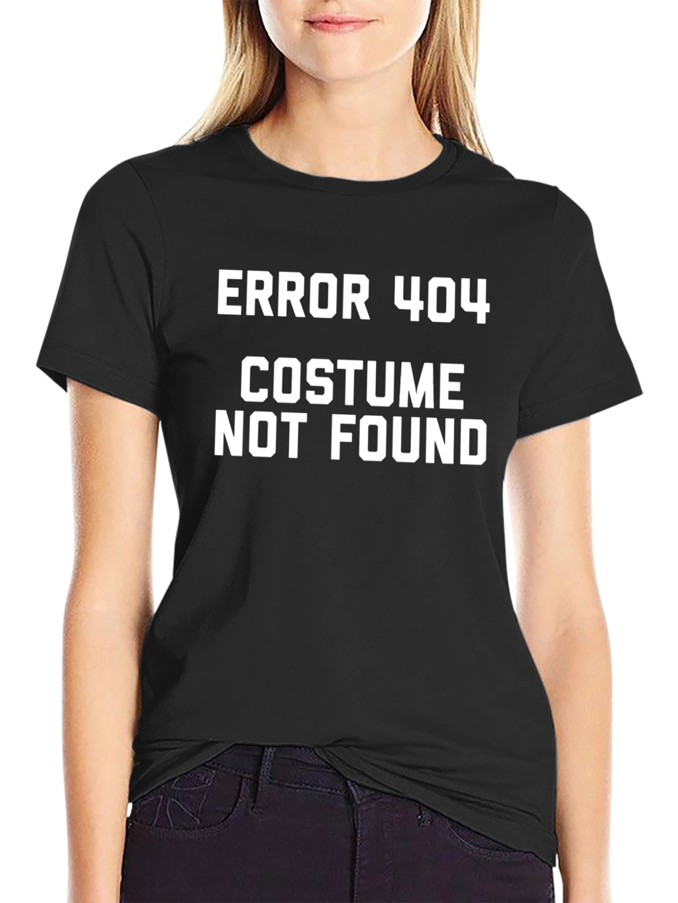 Error 404 Costume Not Found T-Shirt