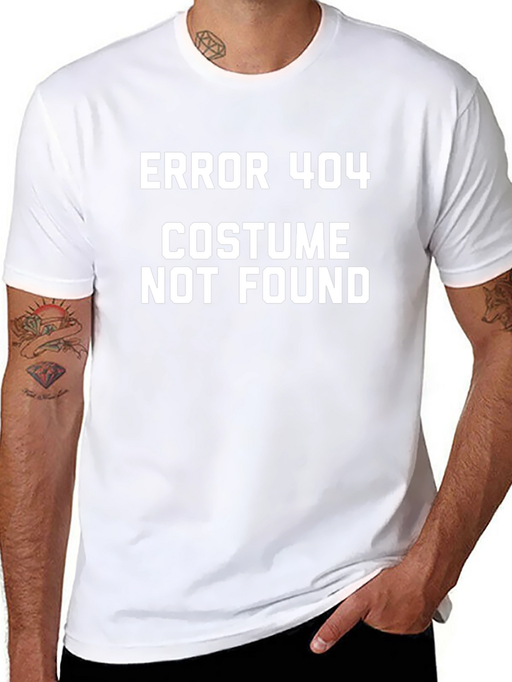 Error 404 Costume Not Found T-Shirt