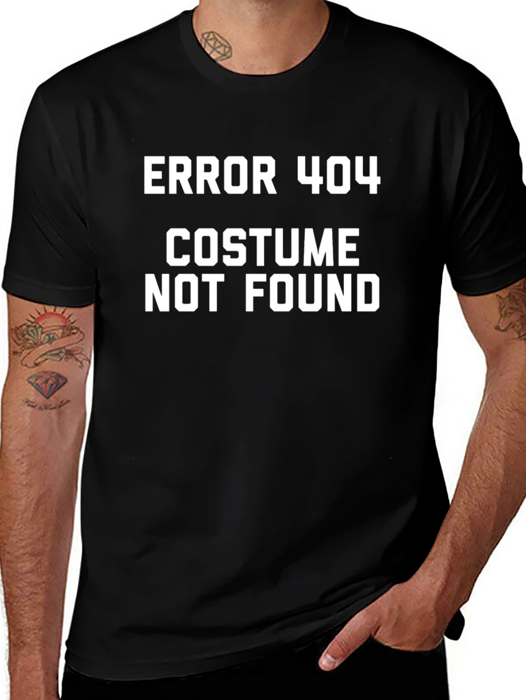 Error 404 Costume Not Found T-Shirt