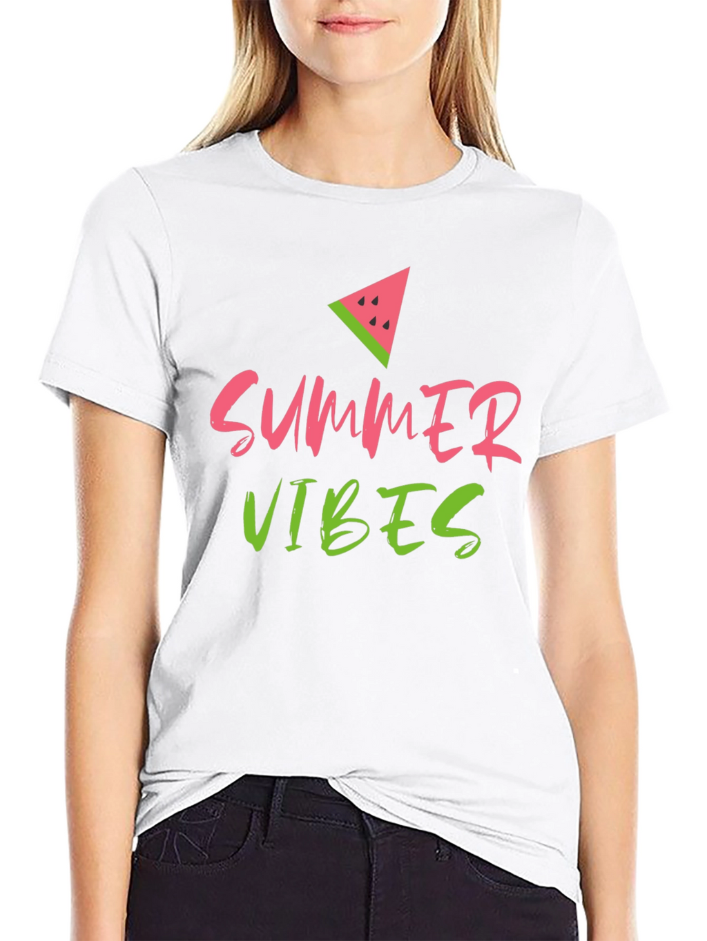 Summer Vibes T-Shirt - Trendy Graphic Tee
