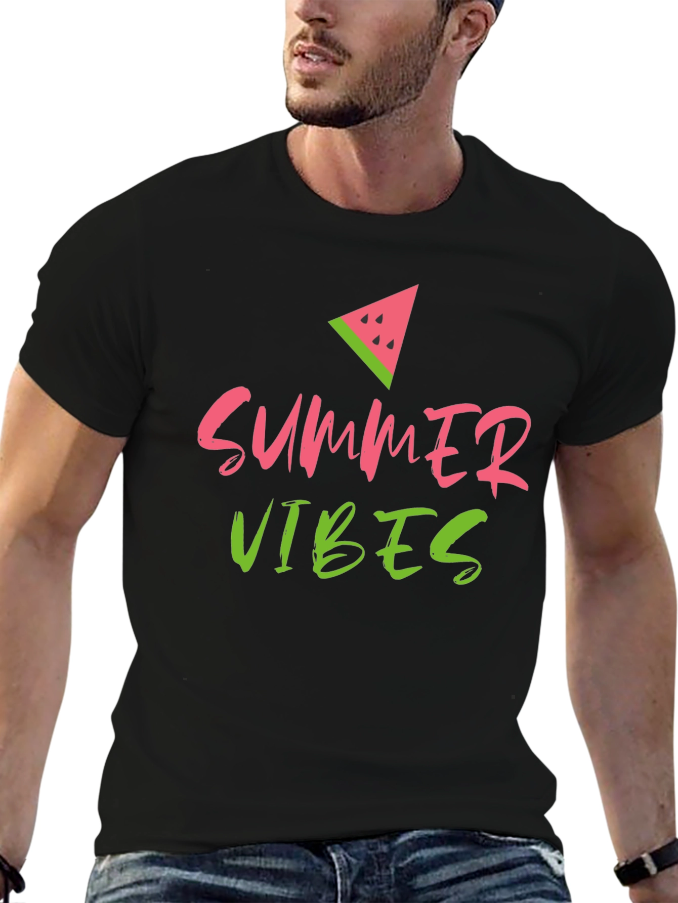 Summer Vibes T-Shirt - Trendy Graphic Tee