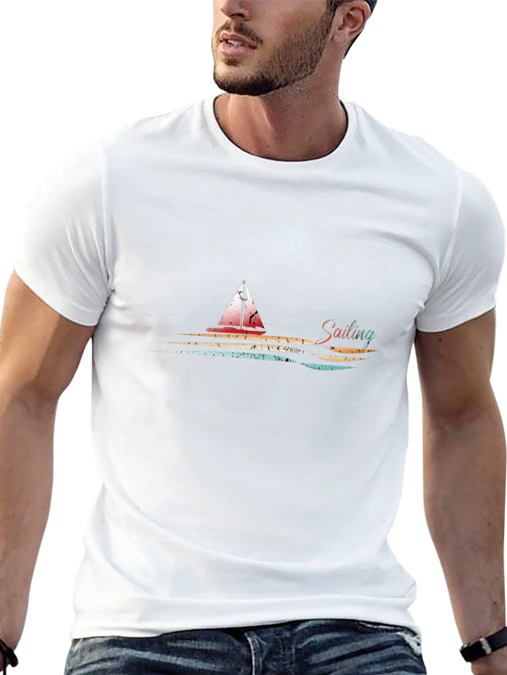 Sailing Graphic T-Shirt