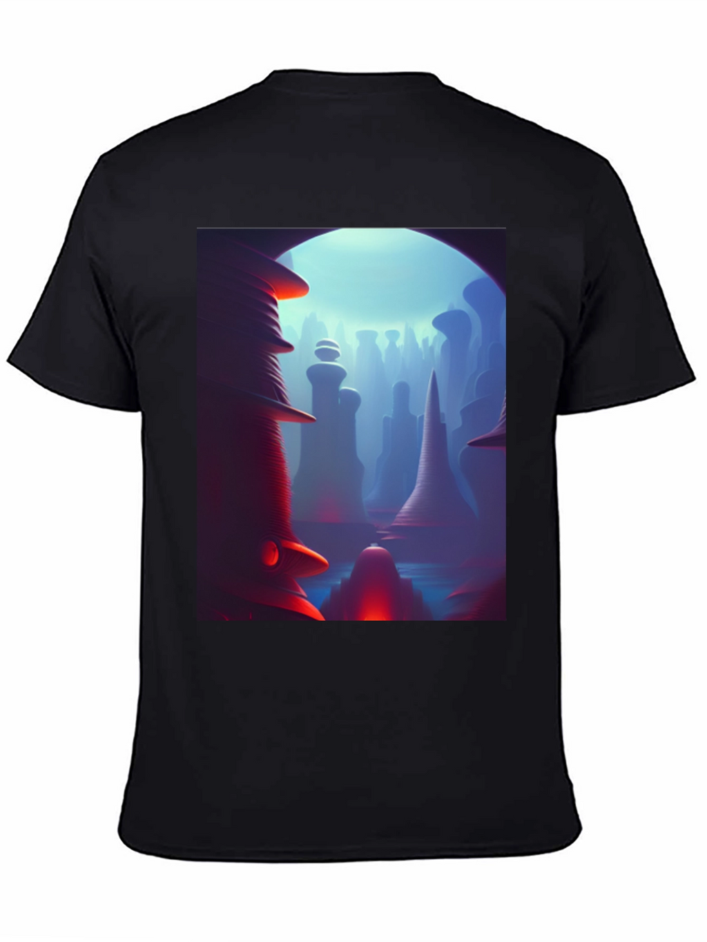 Abstract Landscape Graphic Tee