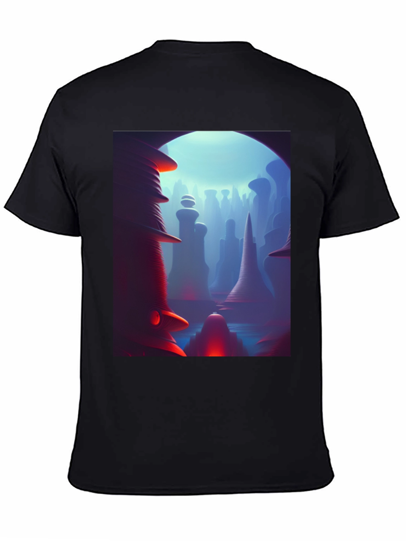 Abstract Landscape Graphic Tee