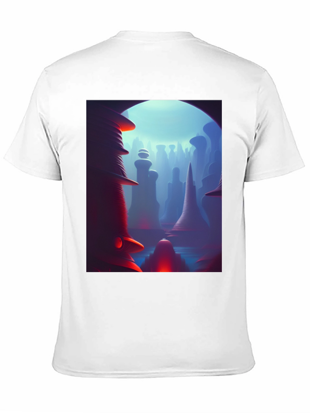 Abstract Landscape Graphic Tee