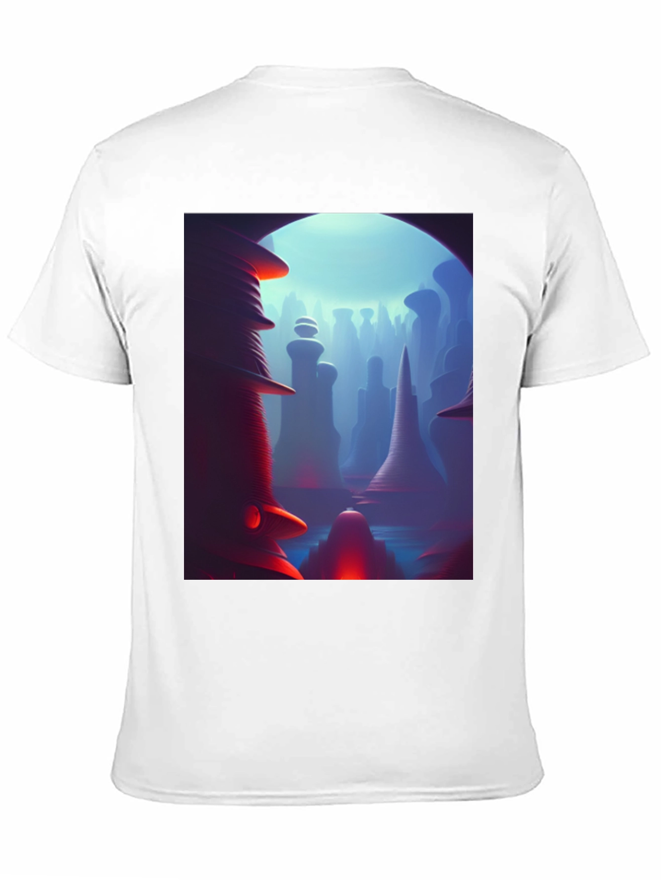 Abstract Landscape Graphic Tee