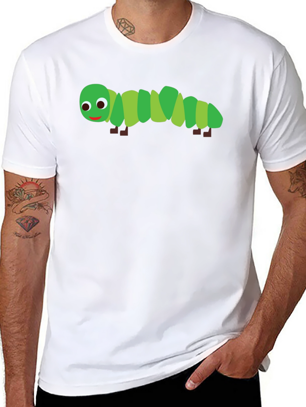 Caterpillar Graphic Tee - Fun & Unique Design