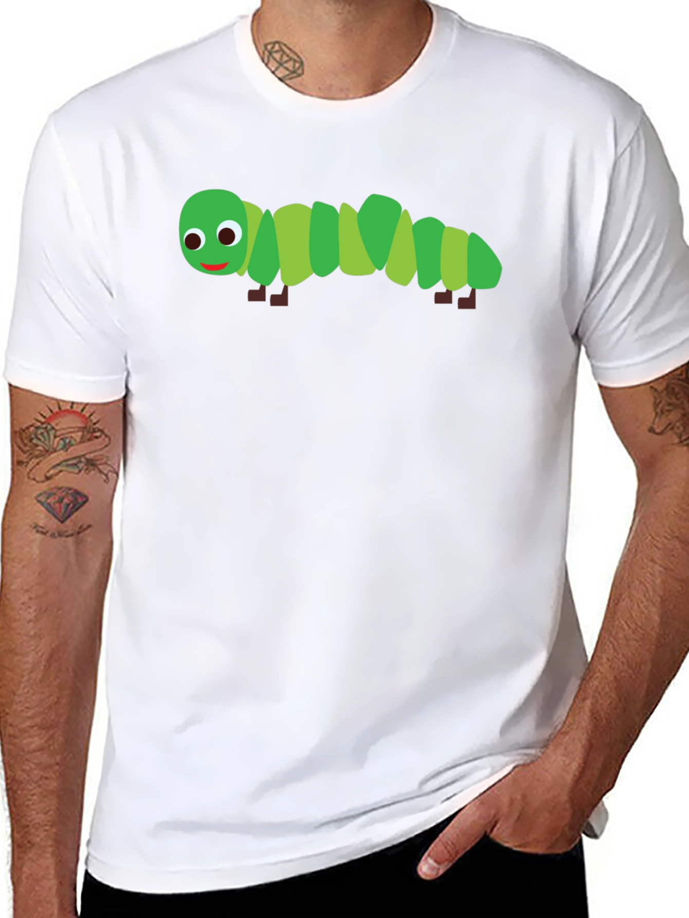 Caterpillar Graphic Tee - Fun & Unique Design