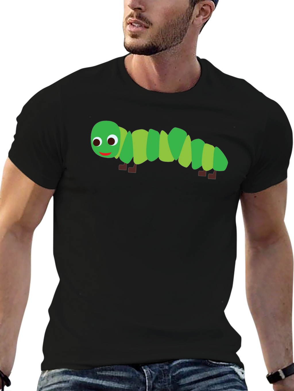 Caterpillar Graphic Tee - Fun & Unique Design