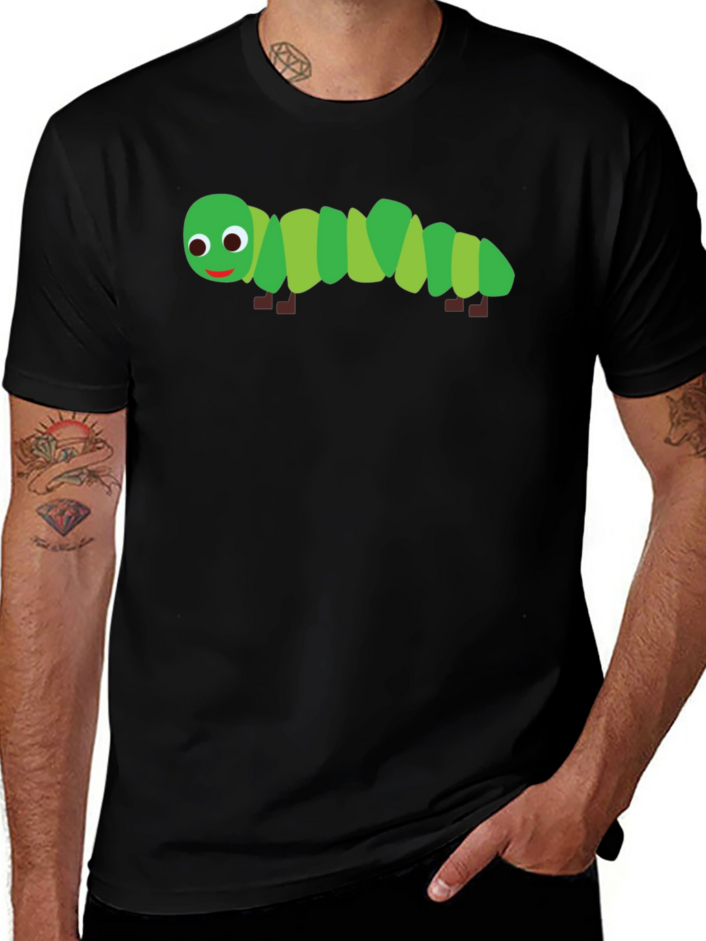 Caterpillar Graphic Tee - Fun & Unique Design