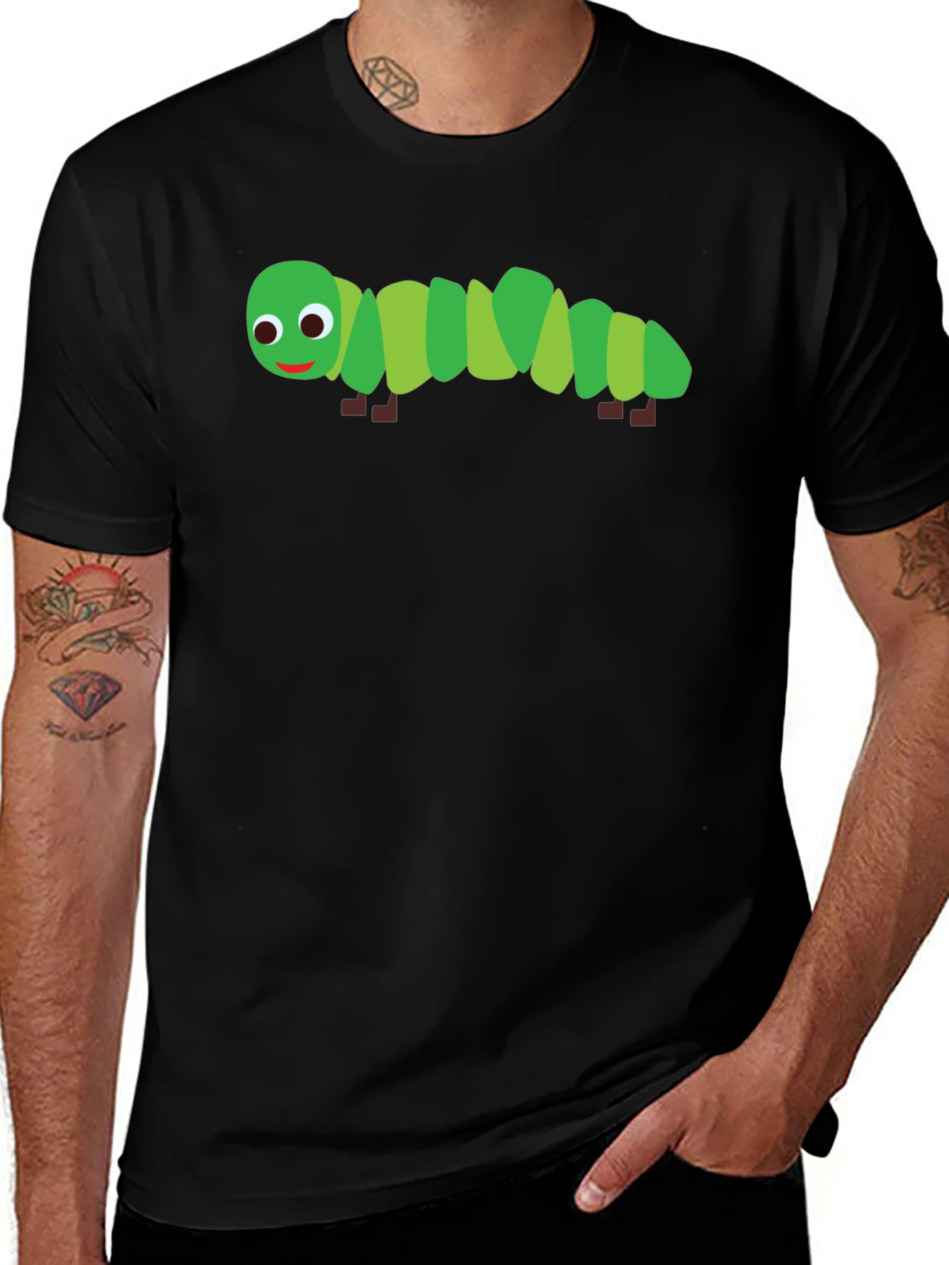 Caterpillar Graphic Tee - Fun & Unique Design