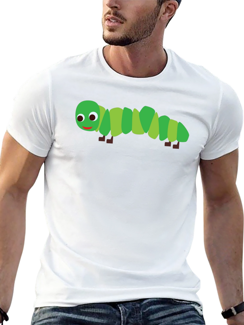Caterpillar Graphic Tee - Fun & Unique Design