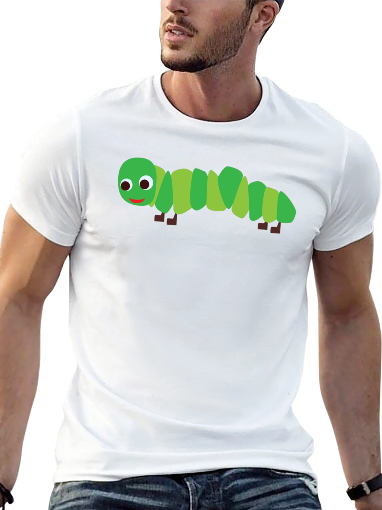 Caterpillar Graphic Tee - Fun & Unique Design