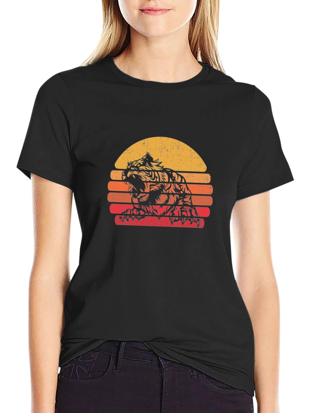 Retro Tiger Graphic Tee