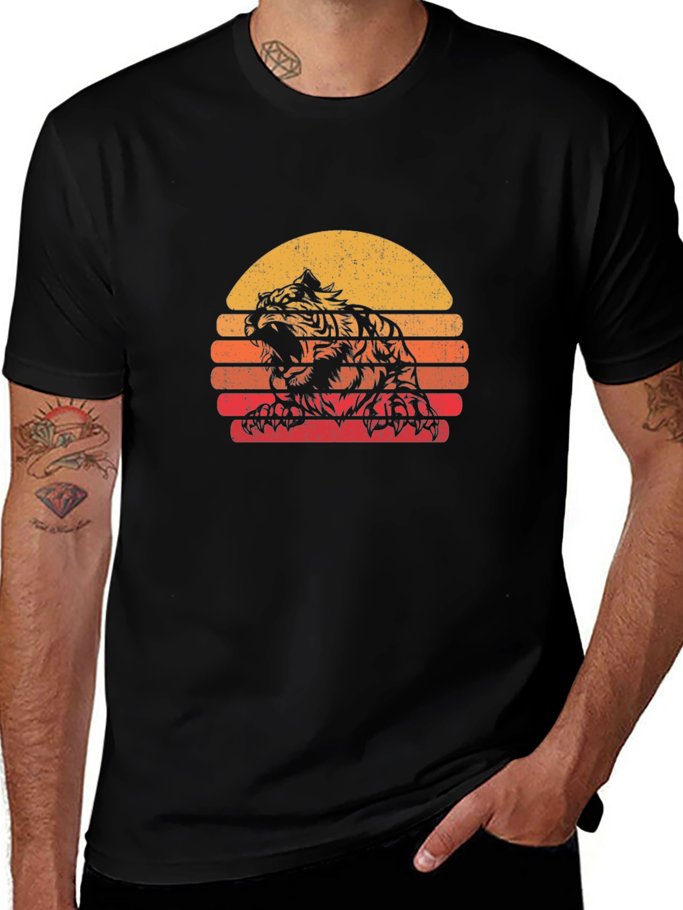 Retro Tiger Graphic Tee
