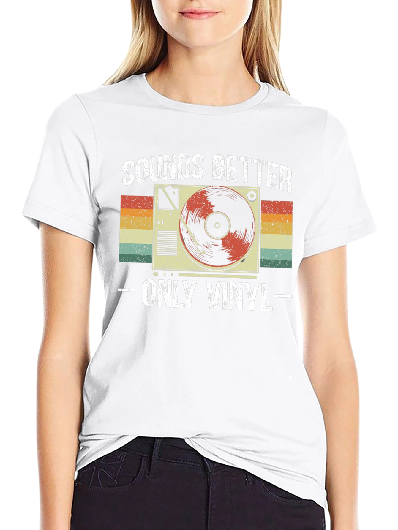 Sounds Better Only Vinyl T-Shirt