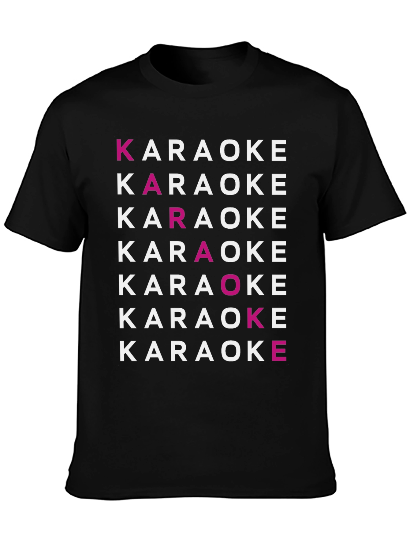 Karaoke Typography Graphic Tee