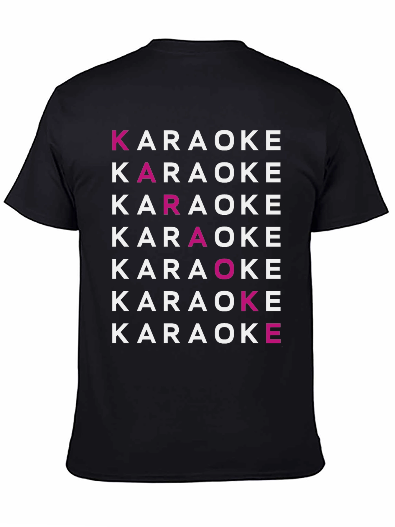 Karaoke Typography Graphic Tee