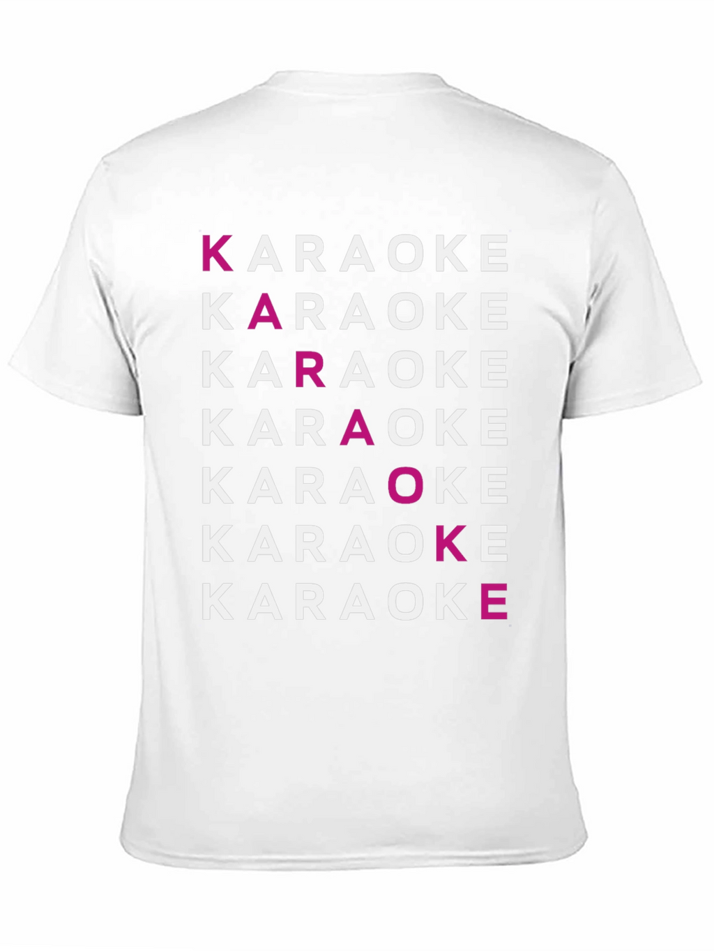 Karaoke Typography Graphic Tee