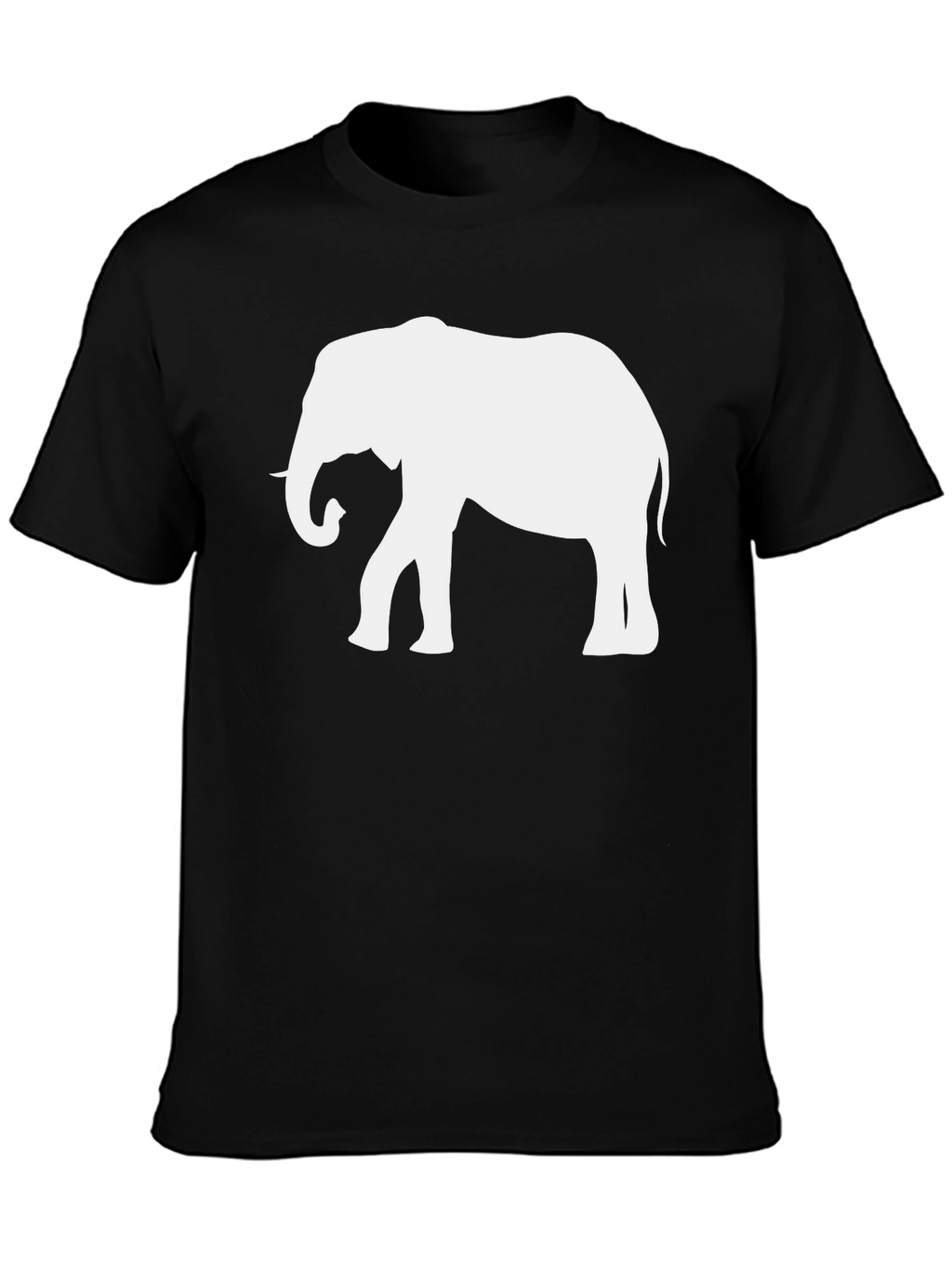 Elephant Graphic Black Tee