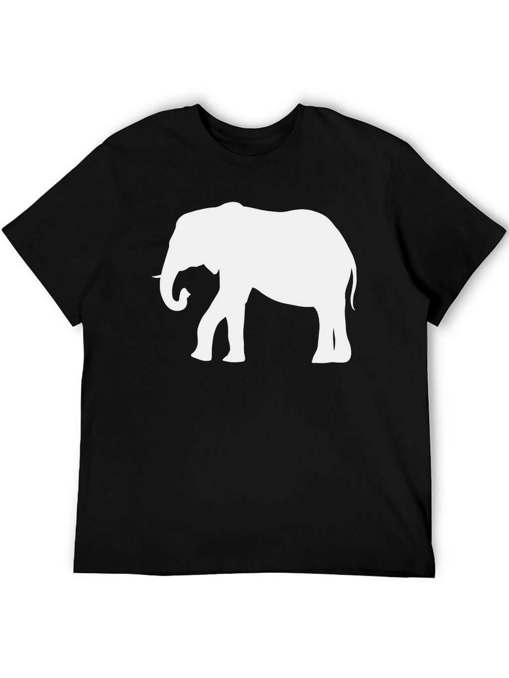 Elephant Graphic Black Tee
