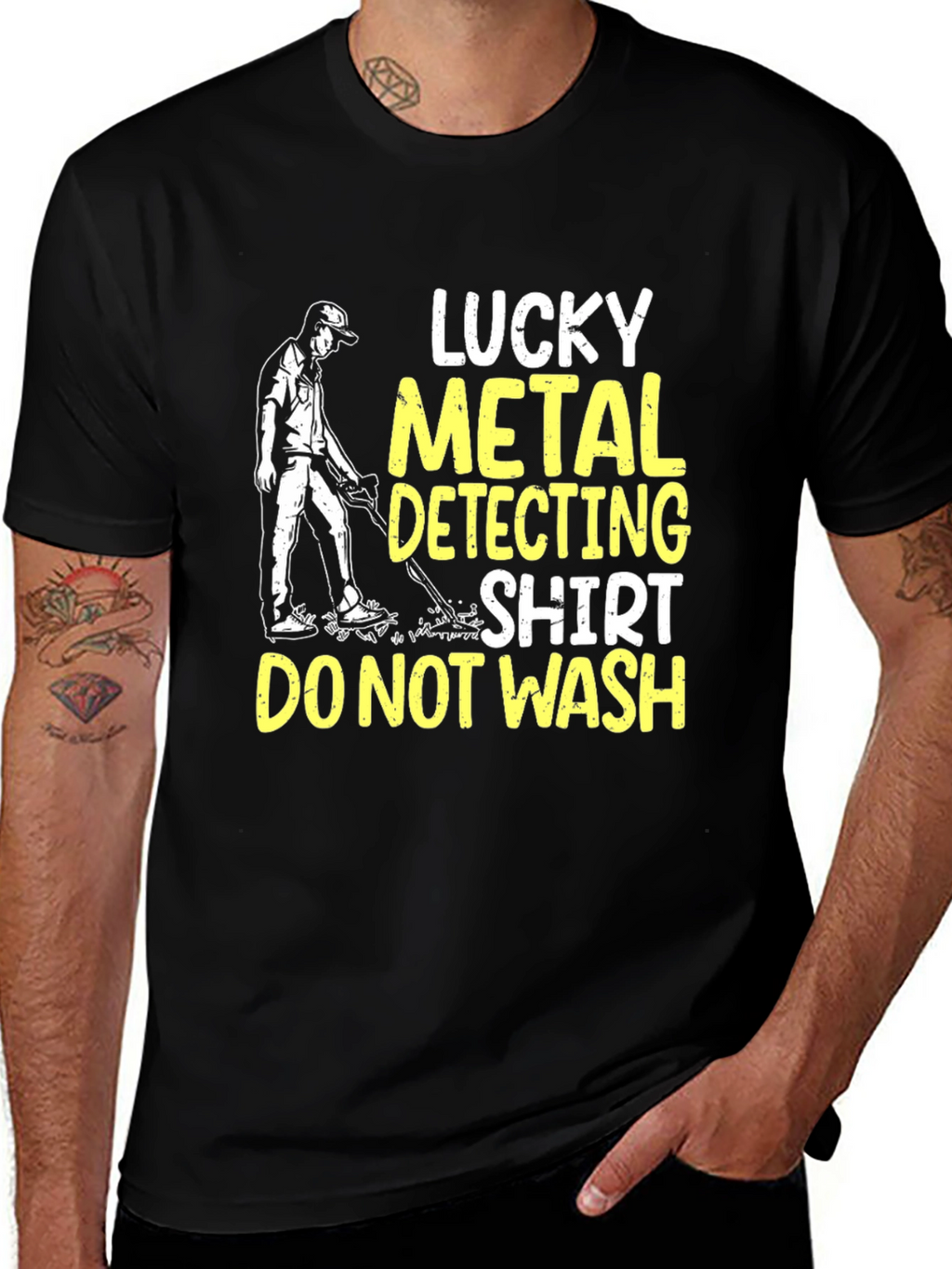 Lucky Metal Detecting Shirt - Do Not Wash!