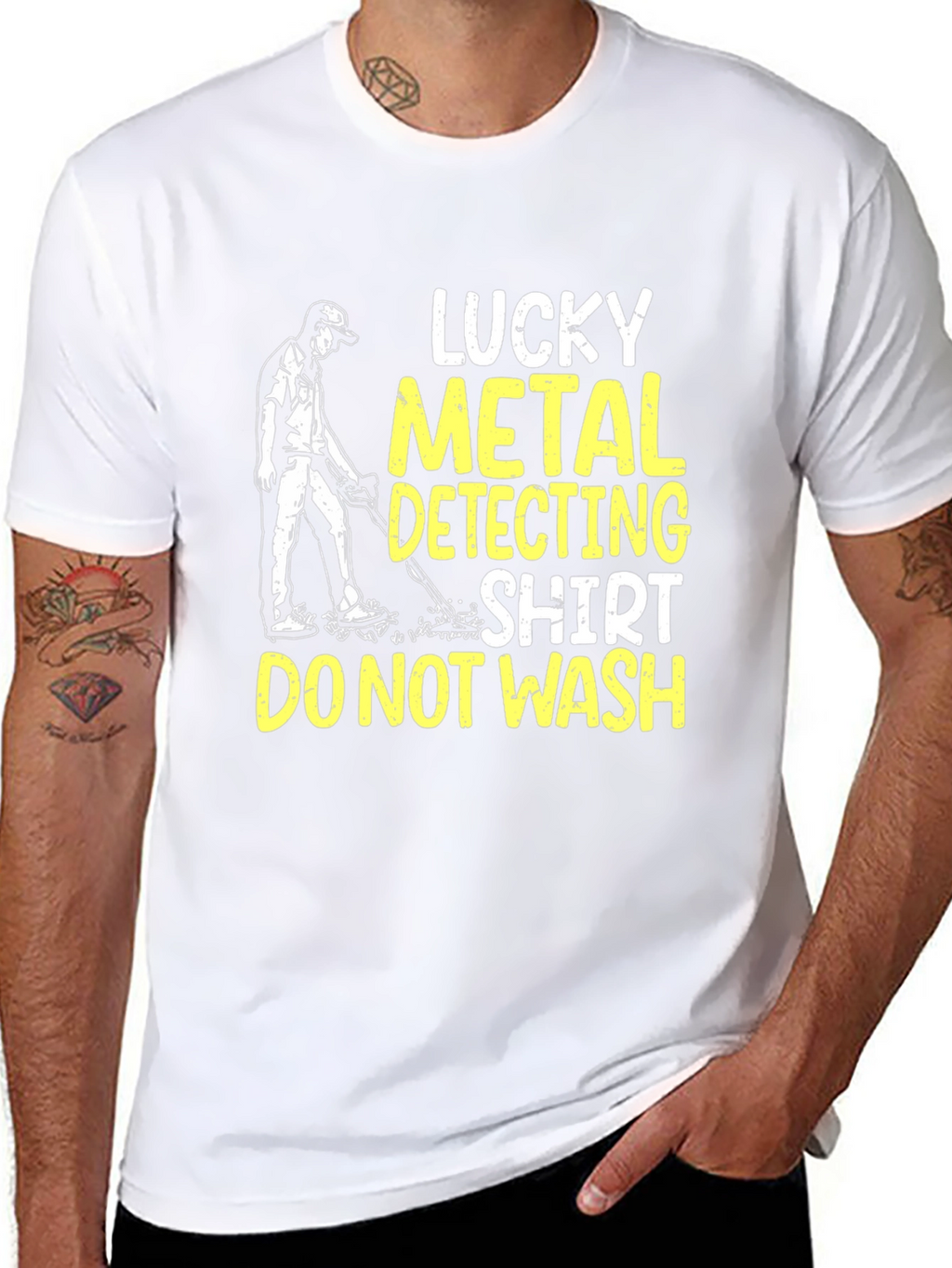 Lucky Metal Detecting Shirt - Do Not Wash!