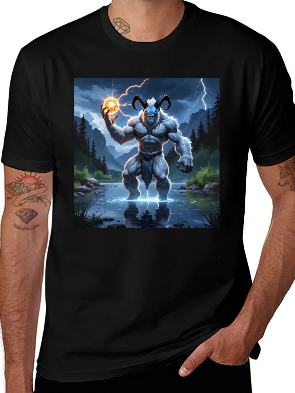 Yeti Magic T-Shirt - Mythical Beast Tee