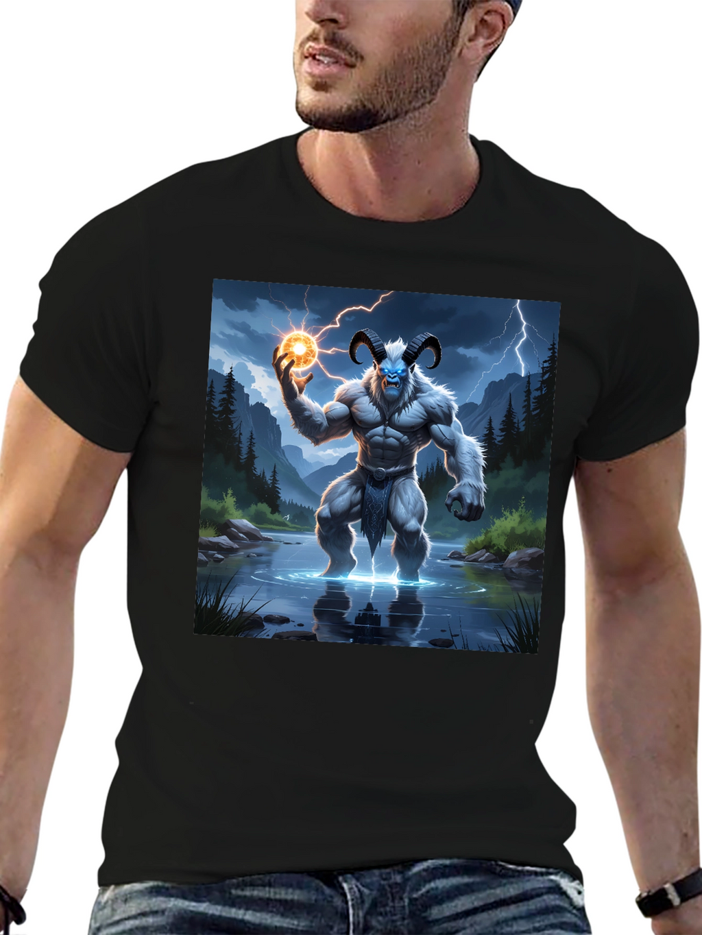 Yeti Magic T-Shirt - Mythical Beast Tee