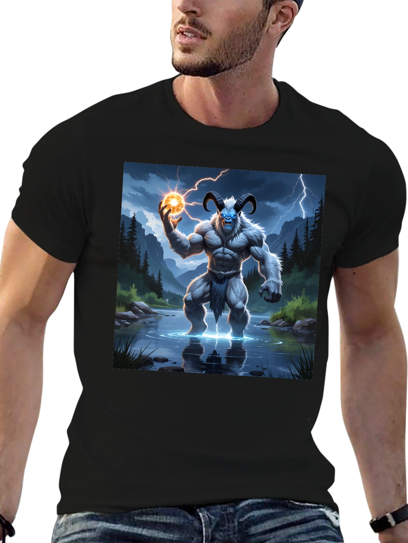 Yeti Magic T-Shirt - Mythical Beast Tee