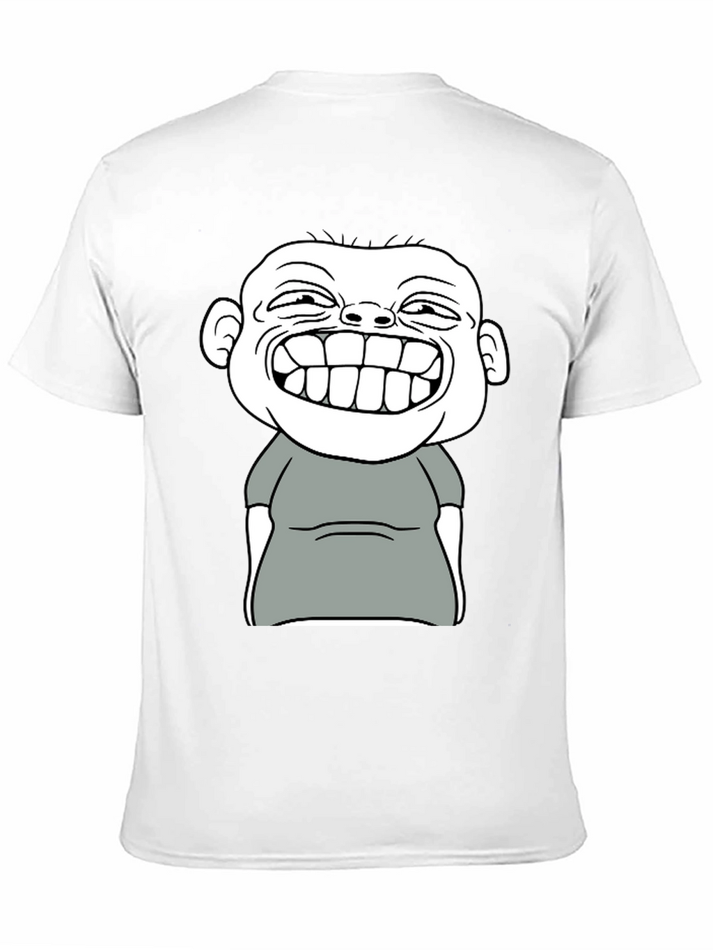 Funny Cartoon Graphic T-Shirt - Black Cotton Tee