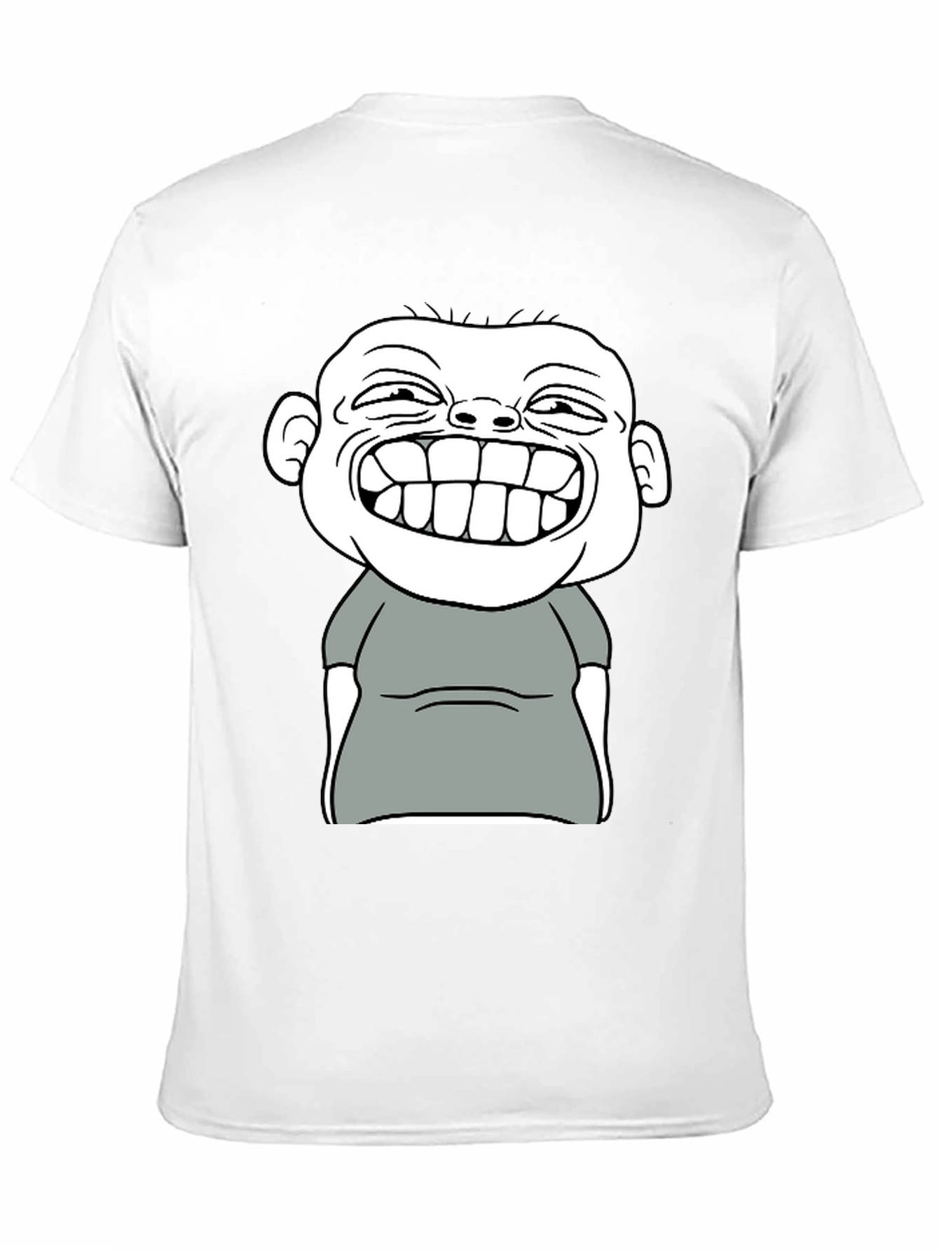 Funny Cartoon Graphic T-Shirt - Black Cotton Tee