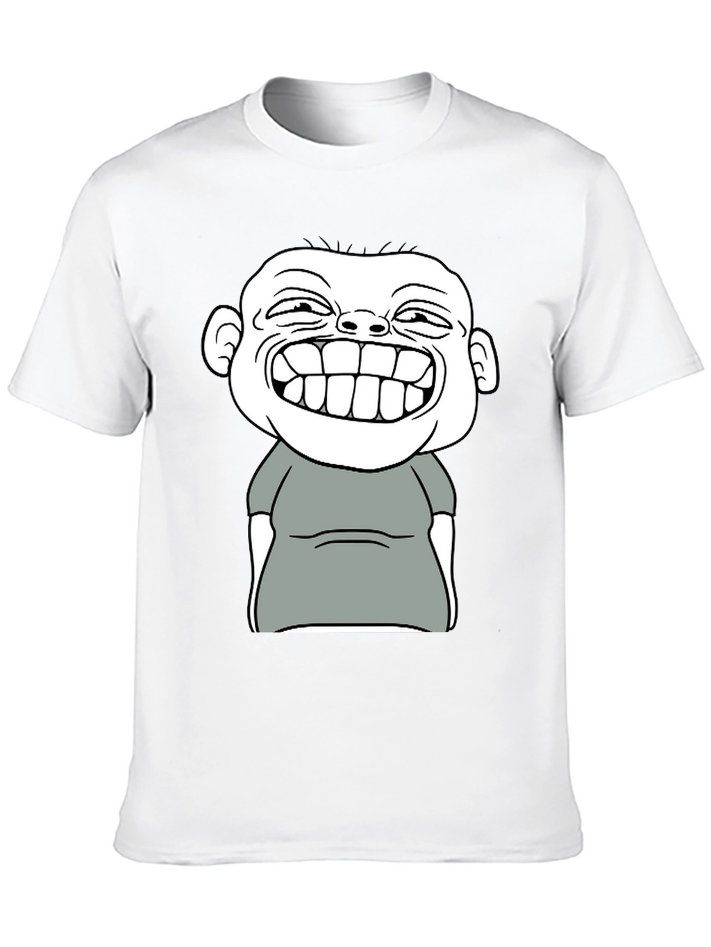 Funny Cartoon Graphic T-Shirt - Black Cotton Tee