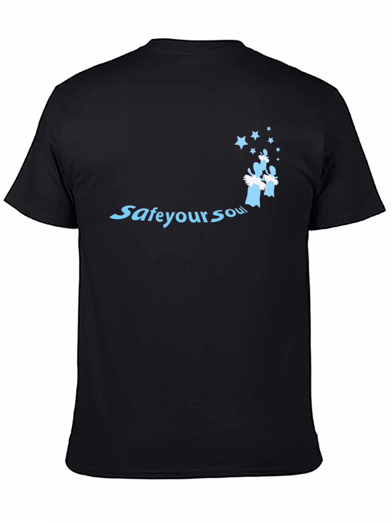 Save Your Soul Graphic Tee - Black