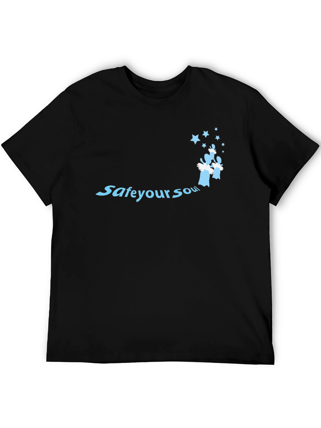 Save Your Soul Graphic Tee - Black