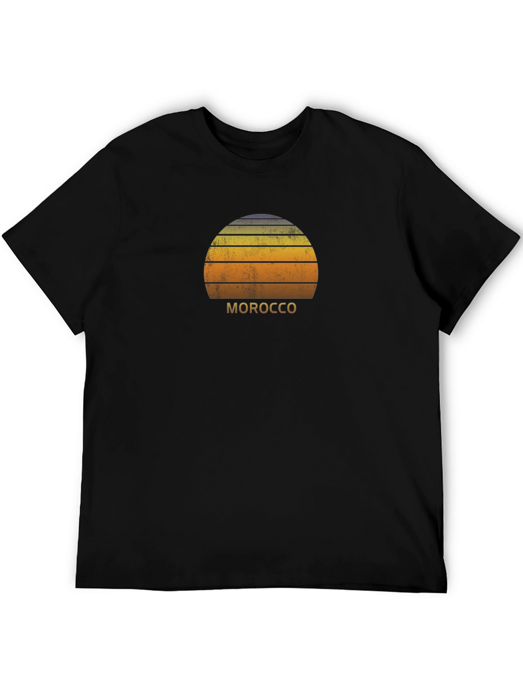 Morocco Sunset T-Shirt - Retro Graphic Tee