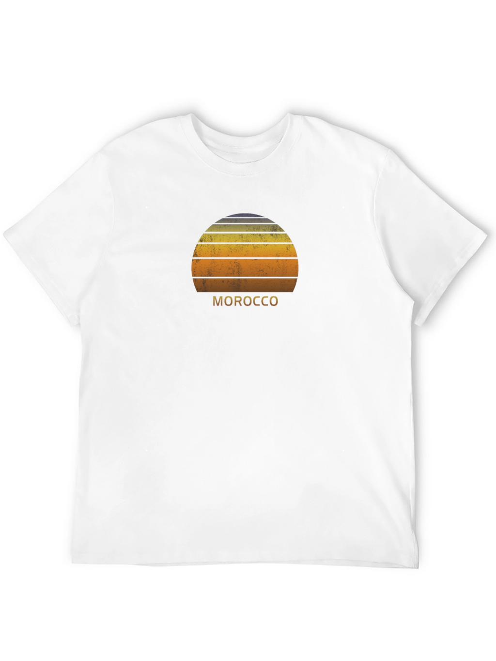 Morocco Sunset T-Shirt - Retro Graphic Tee