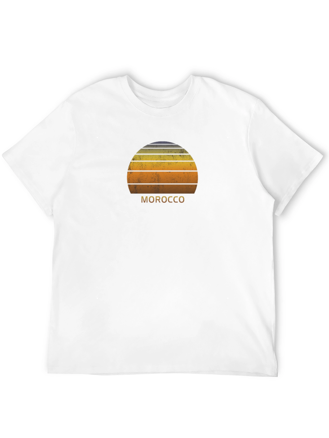 Morocco Sunset T-Shirt - Retro Graphic Tee