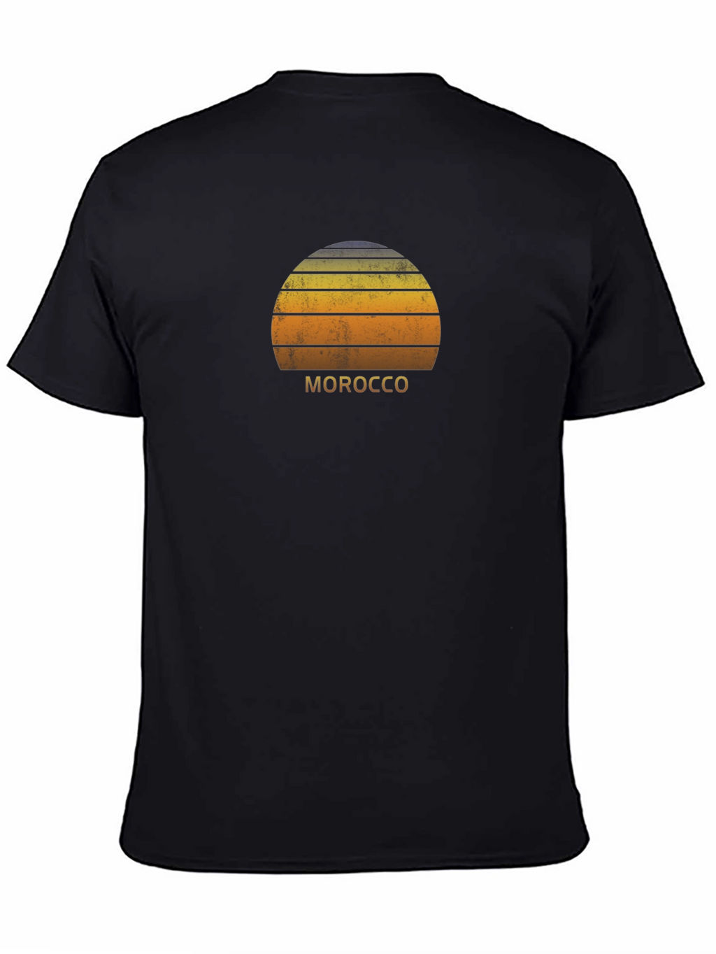 Morocco Sunset T-Shirt - Retro Graphic Tee