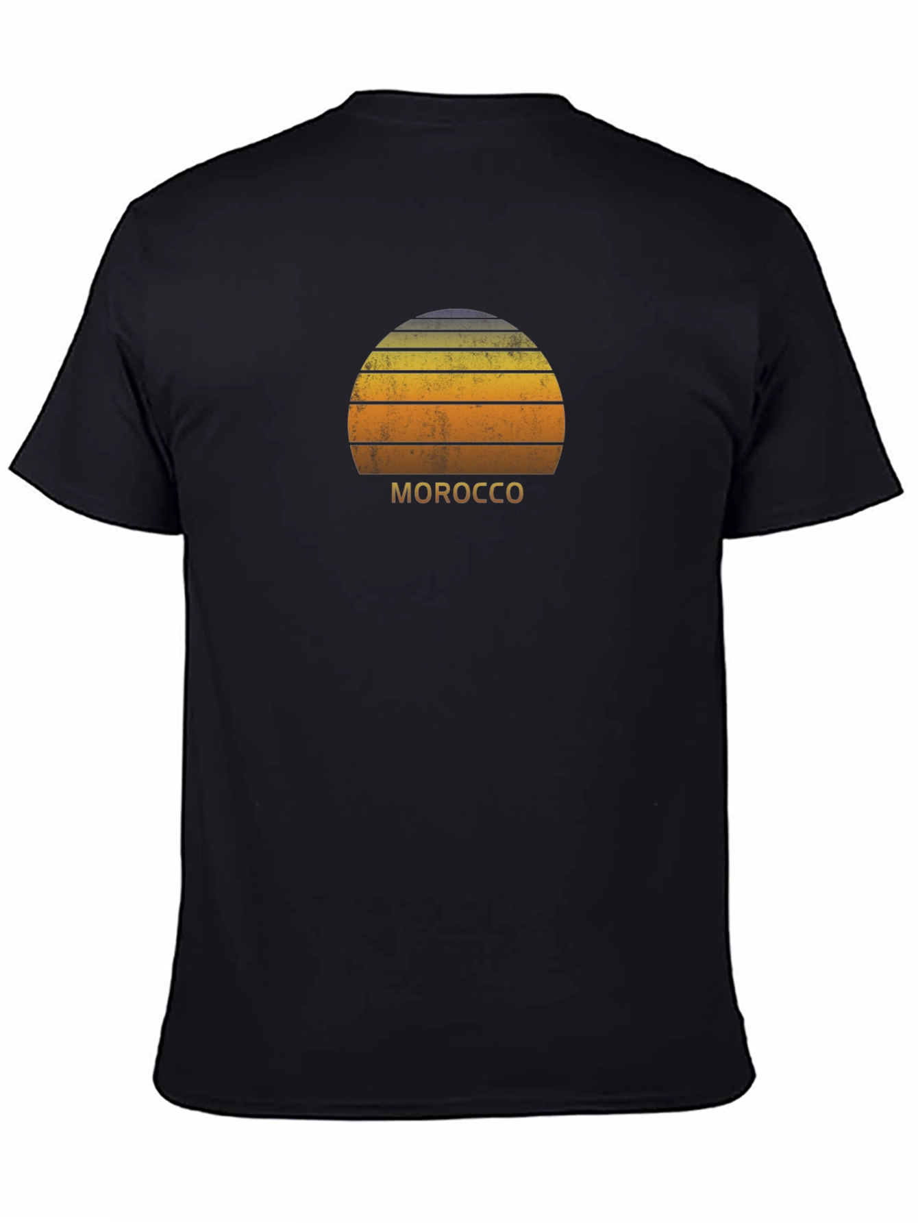 Morocco Sunset T-Shirt - Retro Graphic Tee