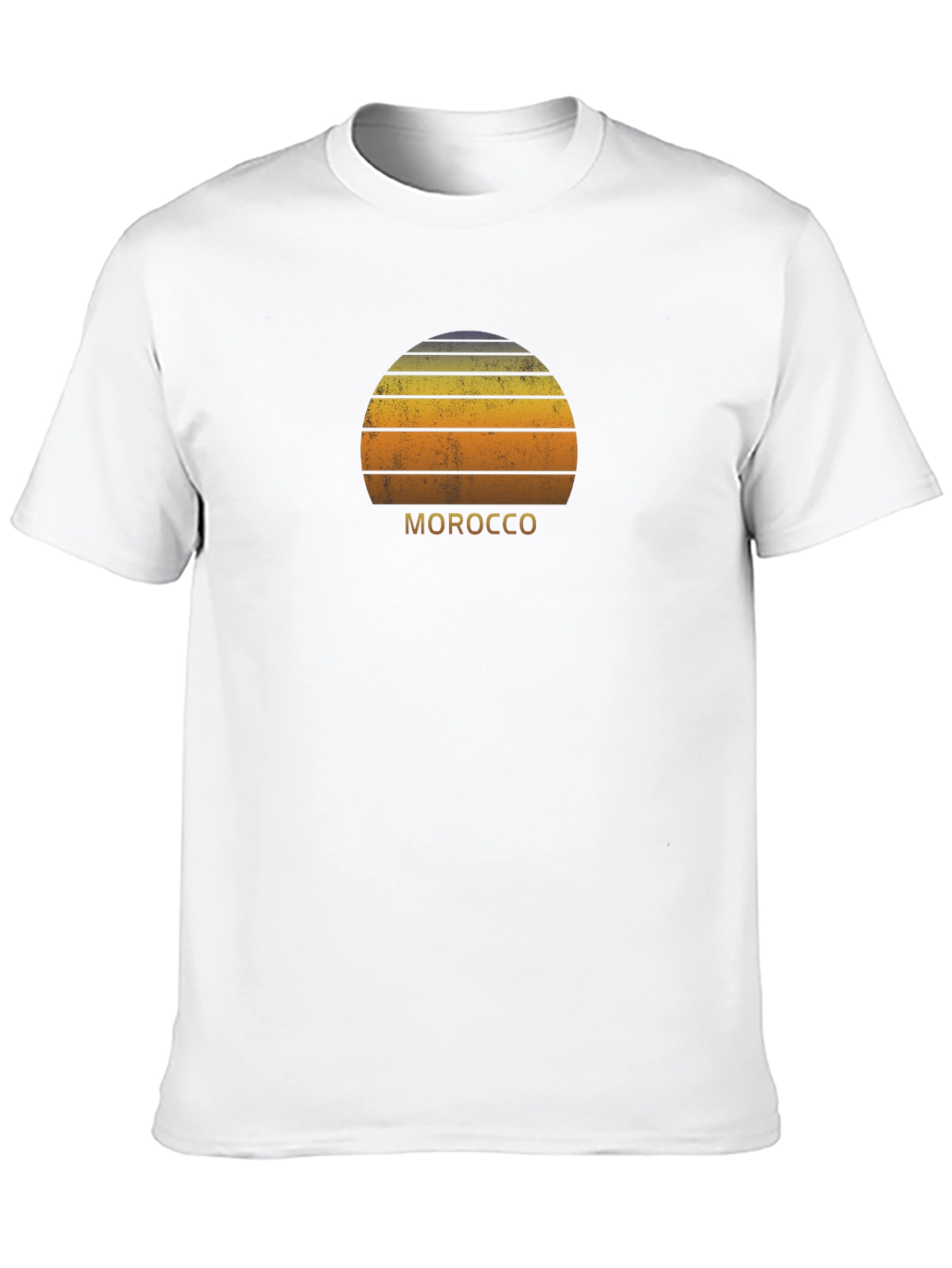 Morocco Sunset T-Shirt - Retro Graphic Tee