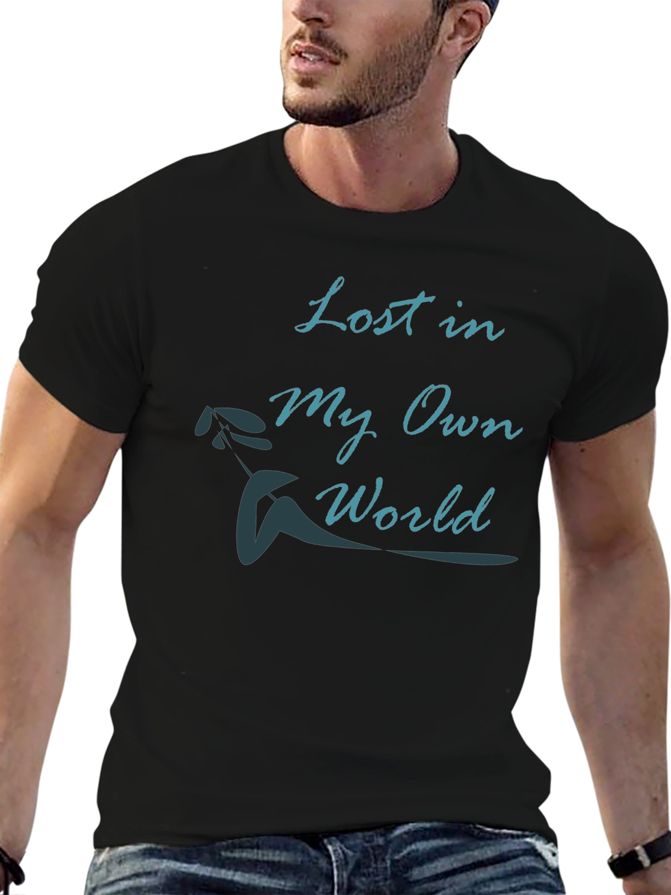Lost In My Own World Graphic Tee