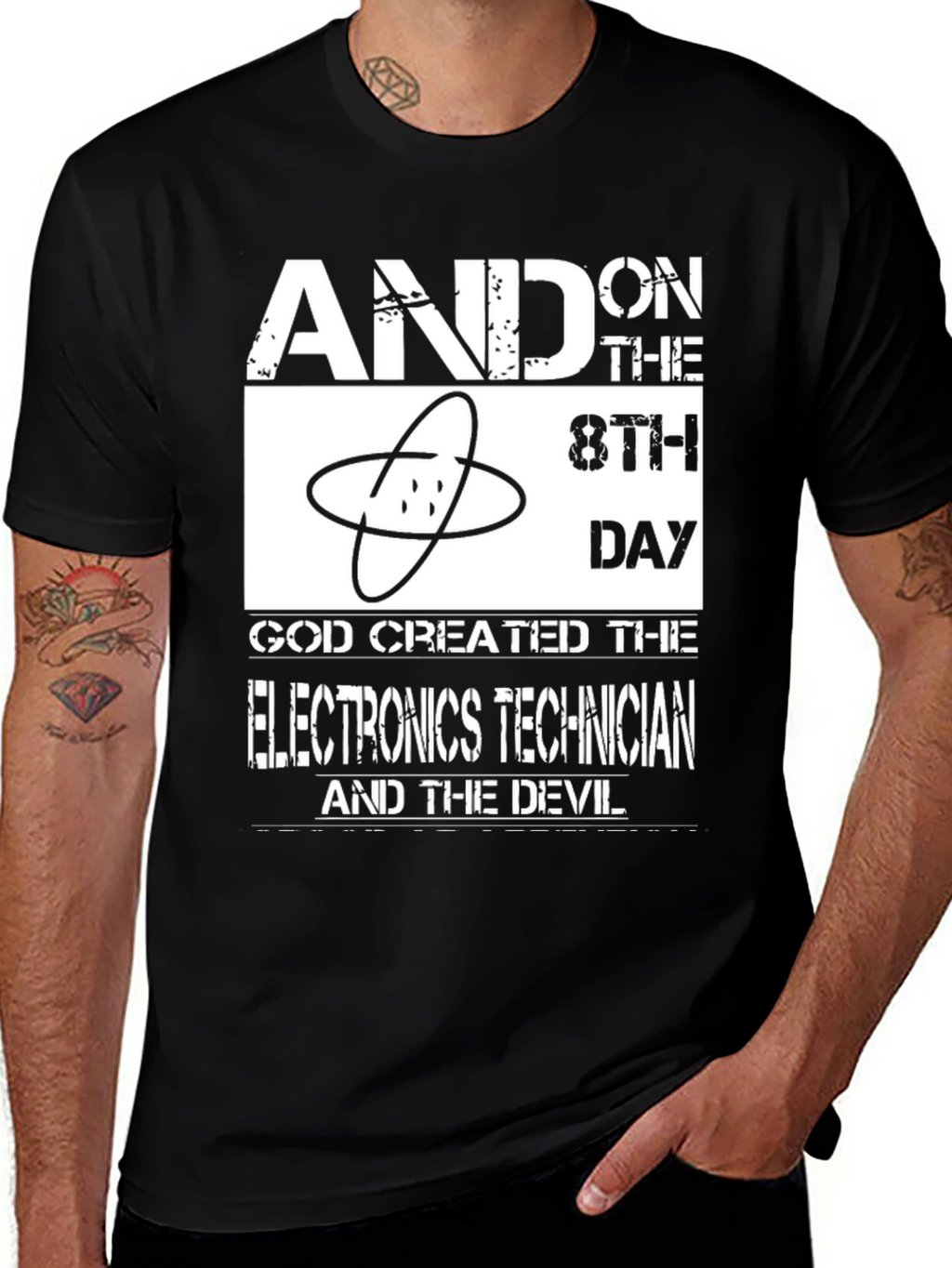 Electronics Technician Graphic Tee - 8th Day Creation