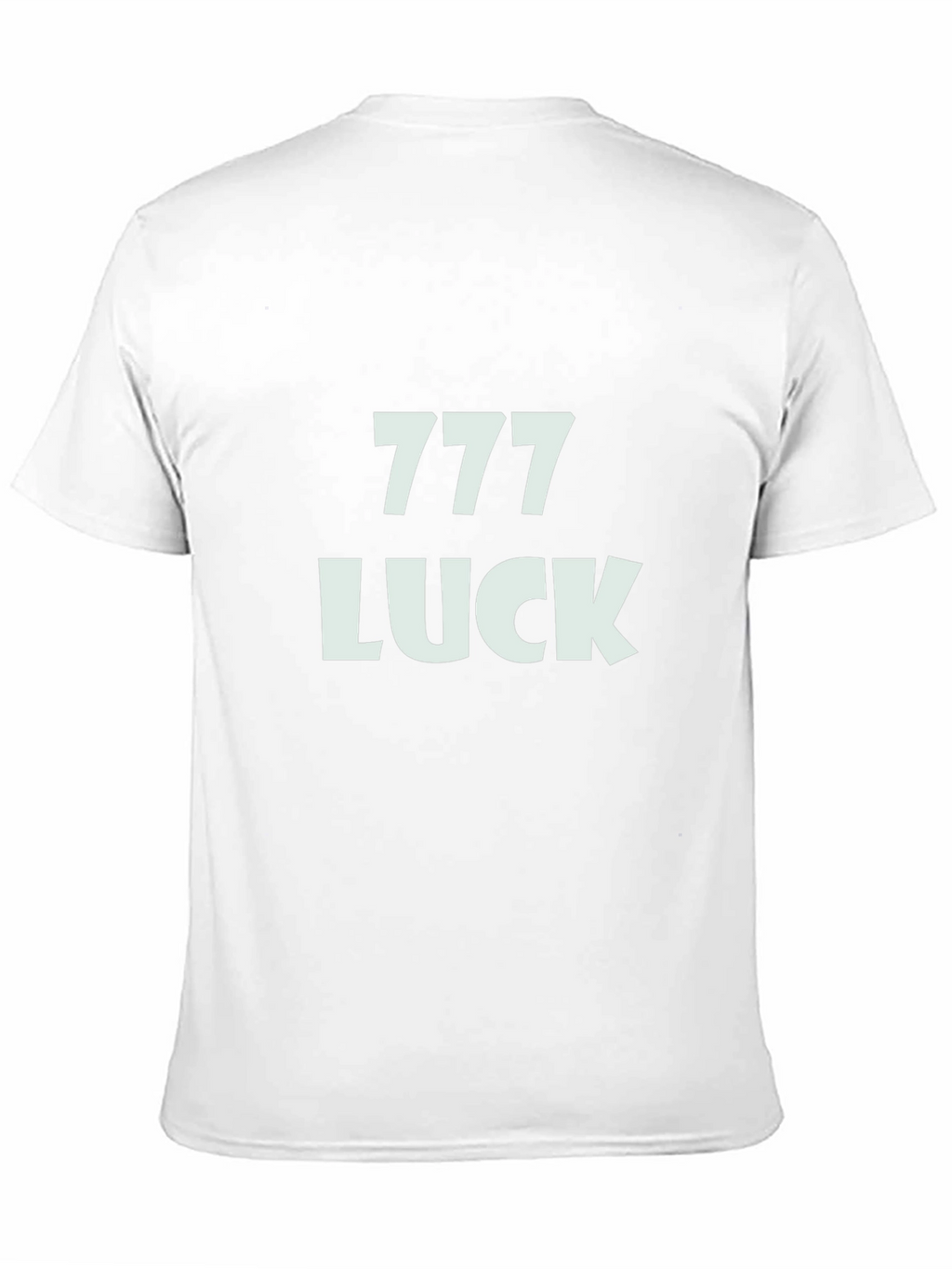Lucky 777 Graphic Print Crew Neck T-Shirt