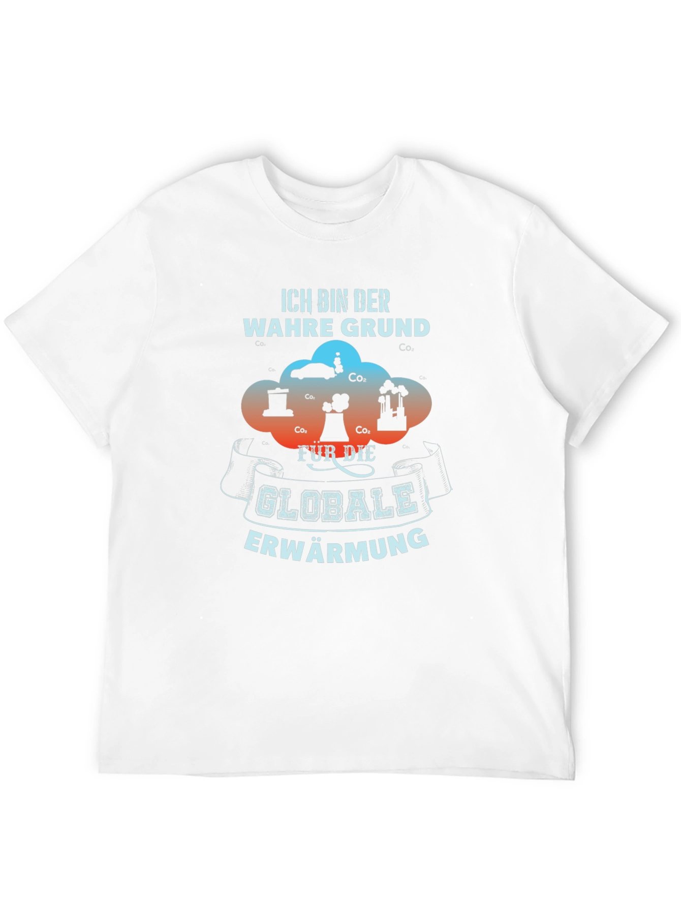 Global Warming Graphic T-Shirt - The Real Reason Tee