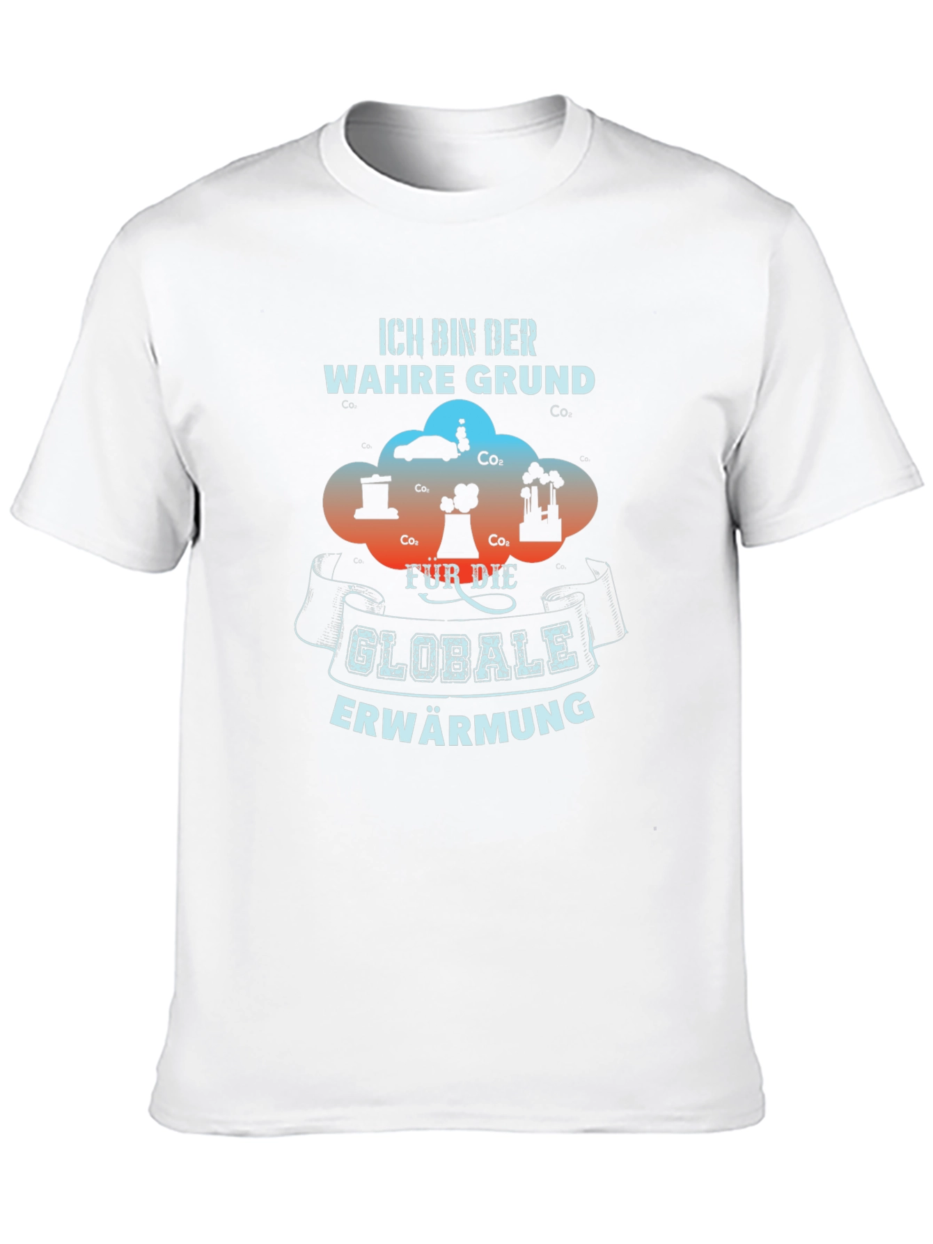 Global Warming Graphic T-Shirt - The Real Reason Tee