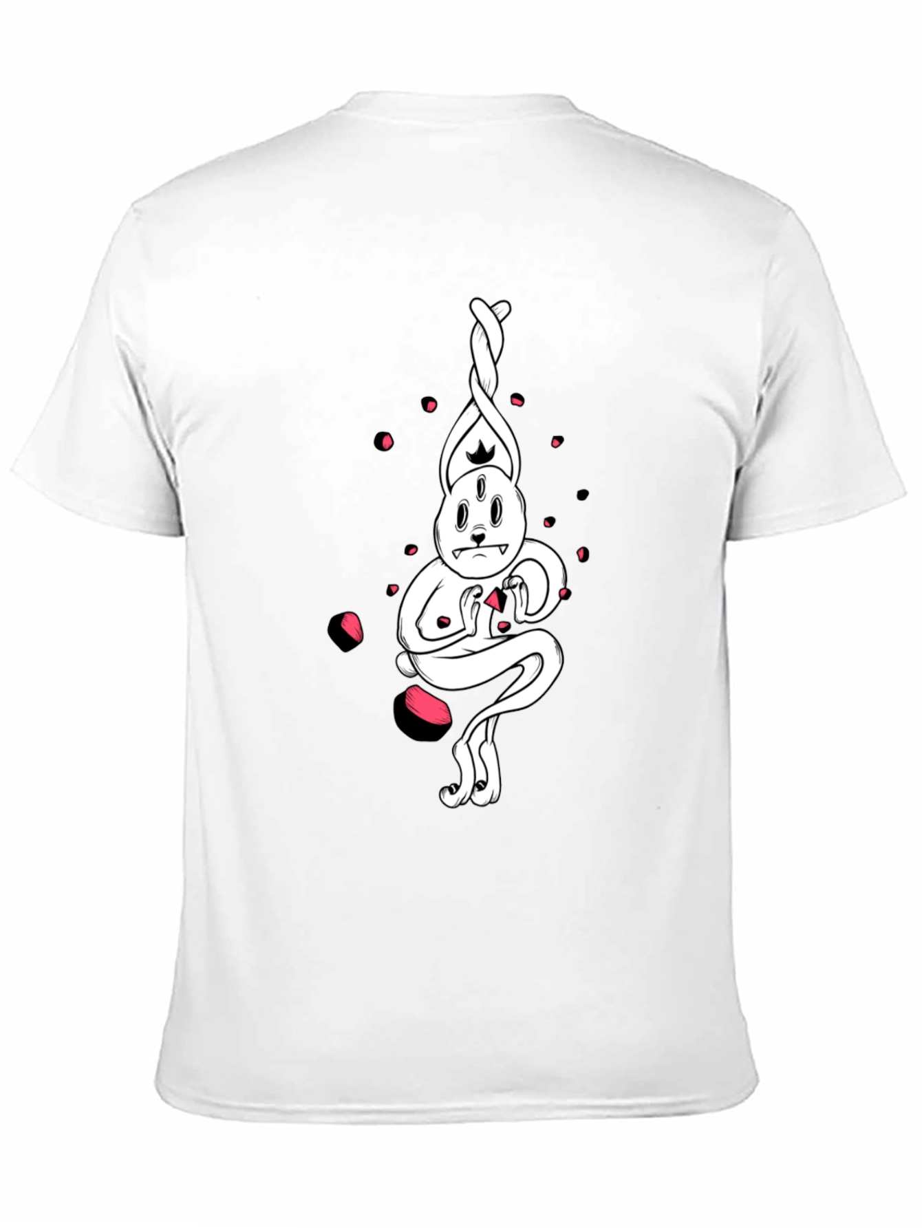 Surreal Rabbit Graphic Tee - Unique Design